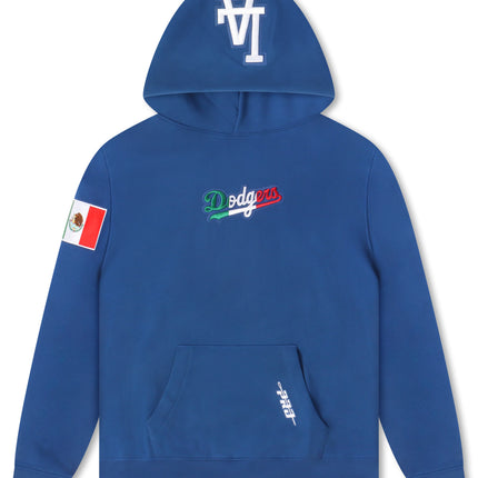 Pro Standard LA Dodgers Mexico Wingspan Hoodie - Blue