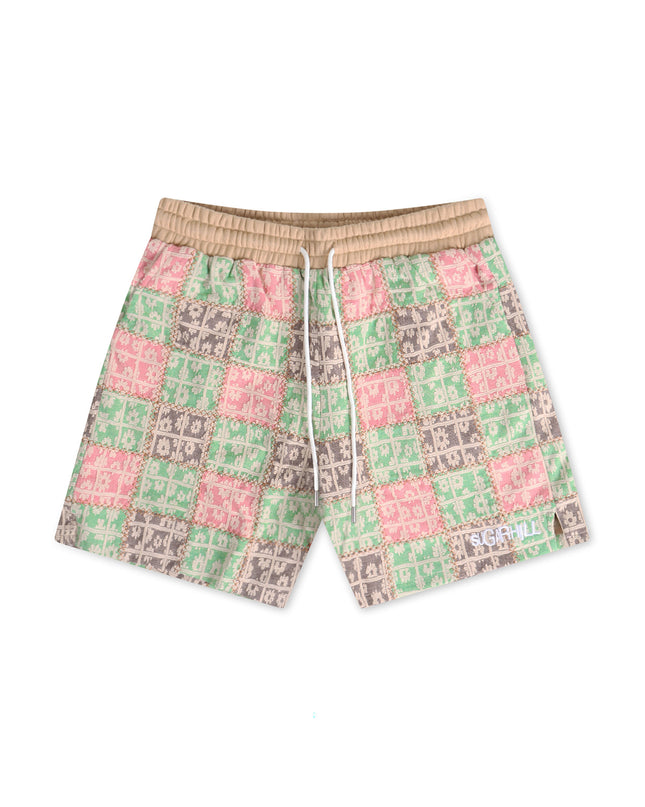 Sugarhill Blocka Shorts - Multicolor - Denim Exchange USA