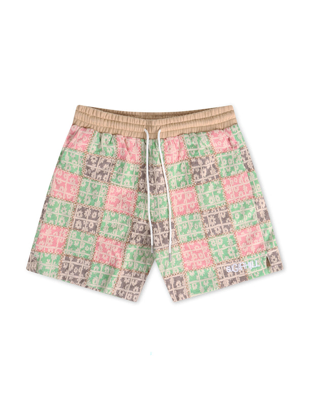 Sugarhill Blocka Shorts - Multicolor - Denim Exchange USA