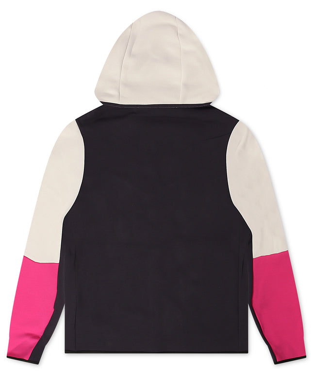 Nike Mens Sportswear Tech Fleece Full-Zip Hoodie - White/Navy
