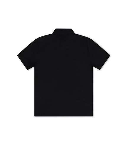 Boss Kids Contrast Polo - Black