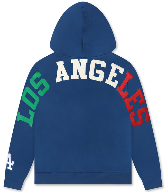 Pro Standard LA Dodgers Mexico Wingspan Hoodie - Blue