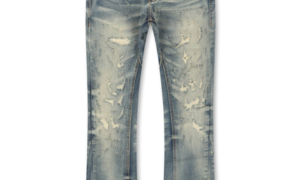 Valabasas Hibet Stacked Jeans - Vintage Blue