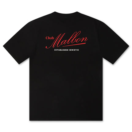 Malbon Bermuda Members Tee - Black - Denim Exchange