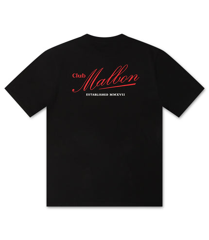 Malbon Bermuda Members Tee - Black