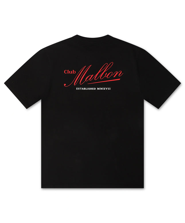 Malbon Bermuda Members Tee - Black