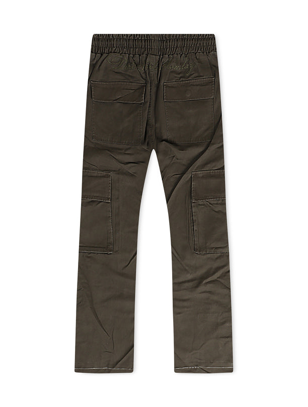 Diet Starts Monday Relaxed Fit DSM Cargo Pants -Olive