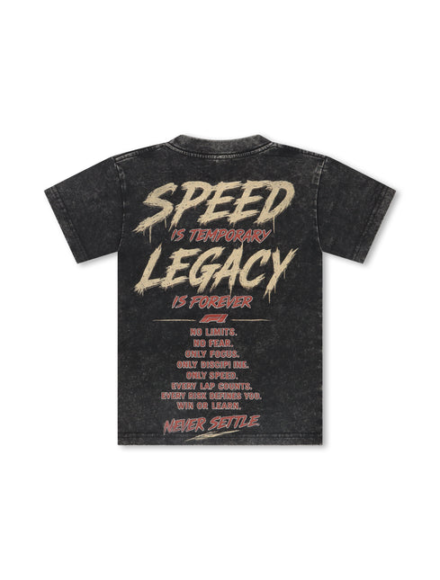 Disaster Kids Fast or Last Tee - Black