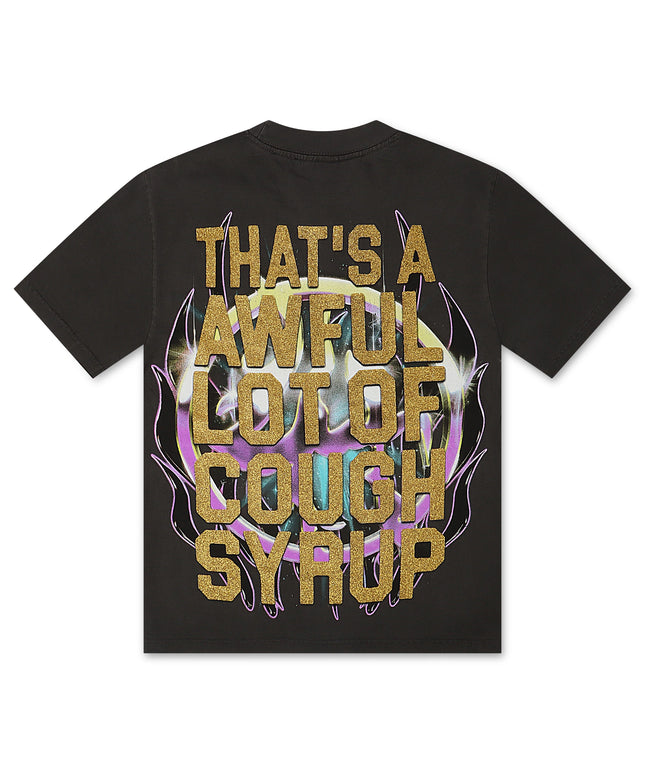 Lost Hills x ALOCS Skully Tee - Charcoal