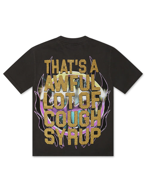 Lost Hills x ALOCS Skully Tee - Charcoal - denim exchange