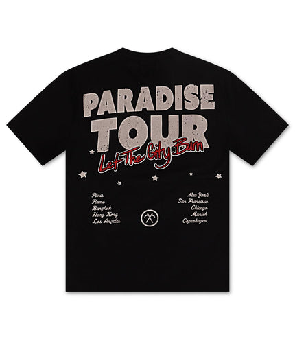 Jordan Craig Paradise Tour Tee - Black - Denim Exchange 