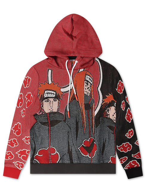 VeryRare Pain Six Paths Hoodie - Red