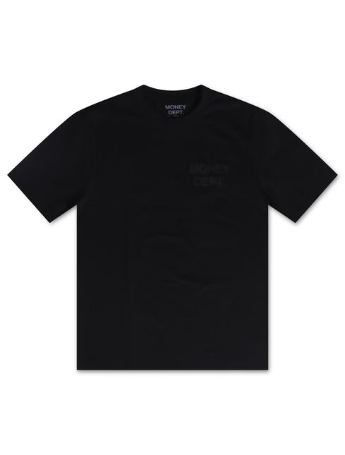 Money Dept. Los Angeles Heavyweight Tee - Black/Black