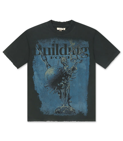 BLDG4 Justice Knit Tee - Jet Set