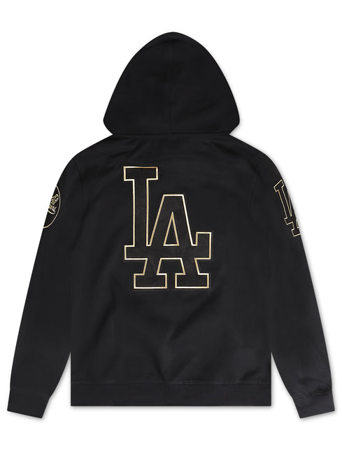 Pro Standard Dodgers Dk Hoodie - Black & Gold