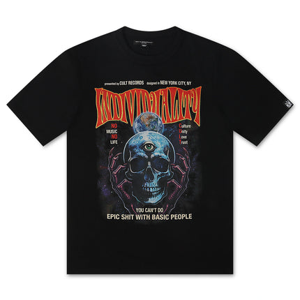 Cult Of Individuality Psychedelic Crew Tee - Black
