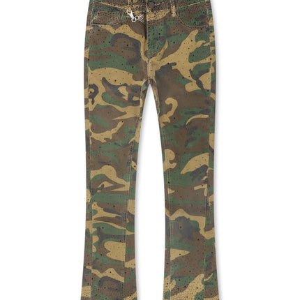 Valabasas Recon Stacked Jeans - Foliage Green