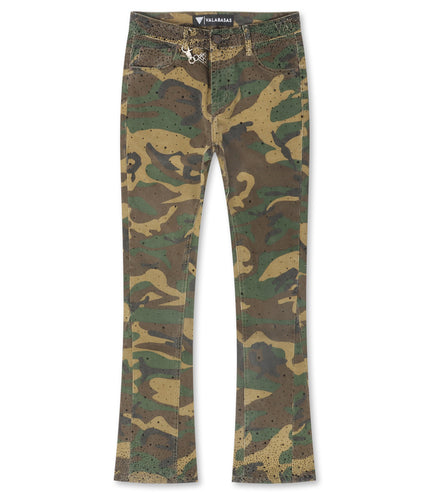 Valabasas Recon Stacked Jeans - Foliage Green