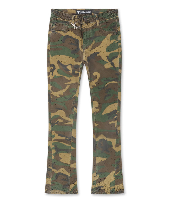 Valabasas Recon Stacked Jeans - Foliage Green