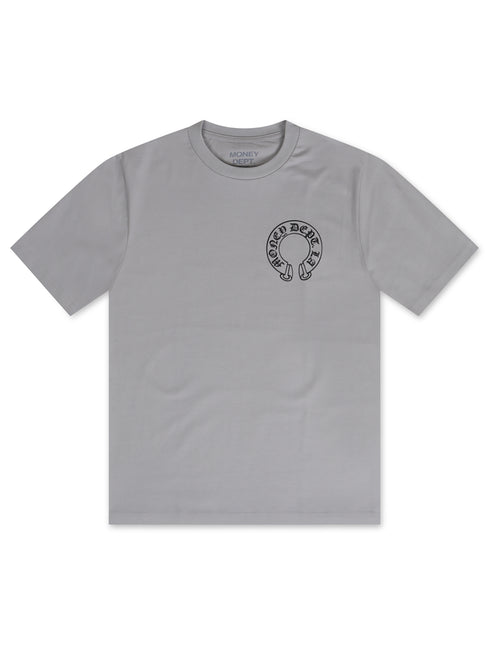 Money Dept. Old English Tee - Grey/Black