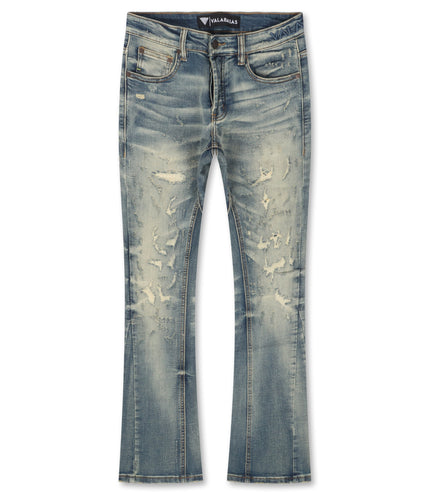 Valabasas Hibet Stacked Jeans - Vintage Blue