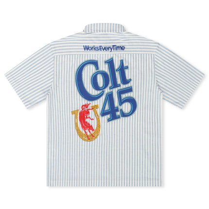 Preme Denim Colt Button Up - Blue/White