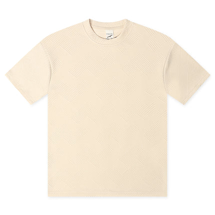 Denim Exchange Knit Tee - Ivory