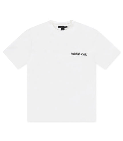 Embellish Studio Tee - White - Denim Exchange 