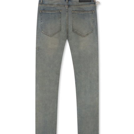 Melee V12 Jean - Blue Oil Wash
