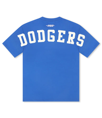 Pro Standard La Dodgers Wingspan Drop Shoulder Tee - Royal Blue