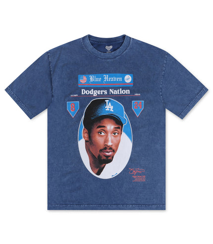 Stargazing Kobe Dodgers Nation - Blue Wash