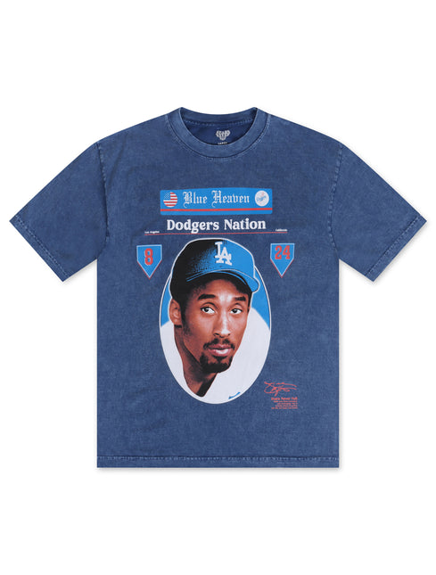 Stargazing Kobe Dodgers Nation - Blue Wash