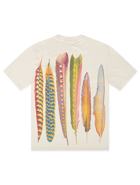 Billionaire Boys Feathers Knit Tee - Whisper White