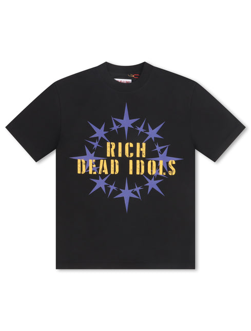 Rich Dead Idols Profit Tee - Black