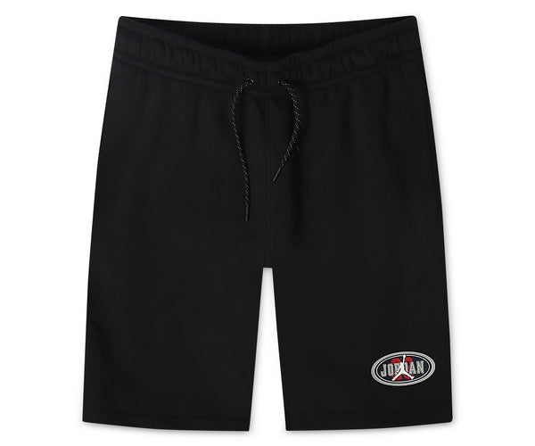 Air Jordan Mens Brooklyn Fleece Shorts - Black - Denim Exchange