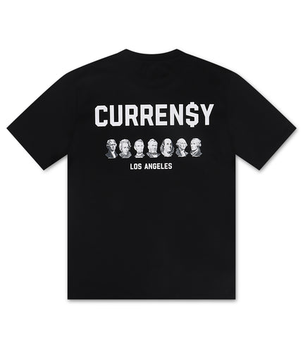 Curren$y Dead Presidents Tee - Black/White