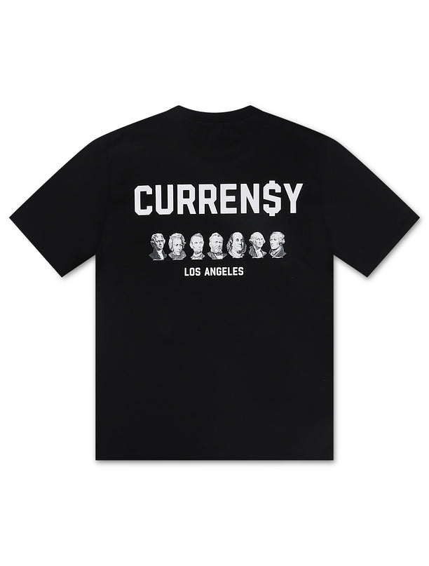 Curren$y Dead Presidents Tee - Black/White