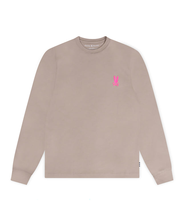 Psycho Bunny Kids Richardson Long Sleeve - Stone