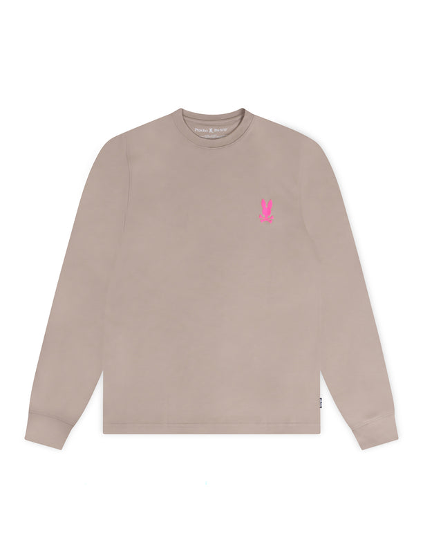 Psycho Bunny Kids Richardson Long Sleeve - Stone