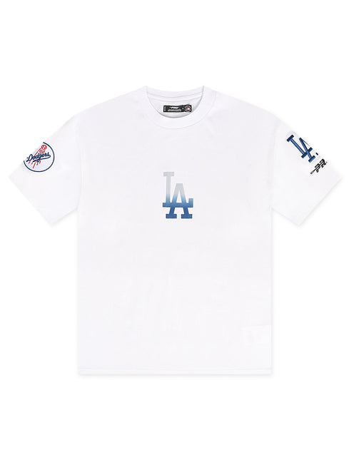 Pro Standard Los Angeles Dodgers Retro Stack Tee - White