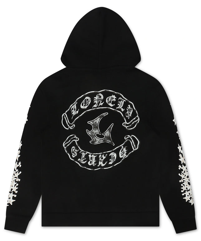 Lonely Hearts Love Me Forever Hoodie - Black