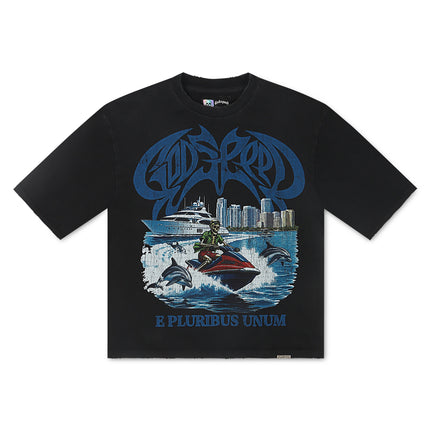 Godspeed GMYC Wave Runner Boxy Tee - Black