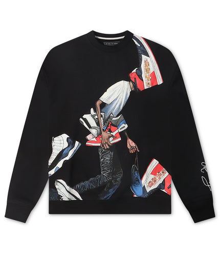 GFA Manassehy Sole Power Sweatshirt - Black