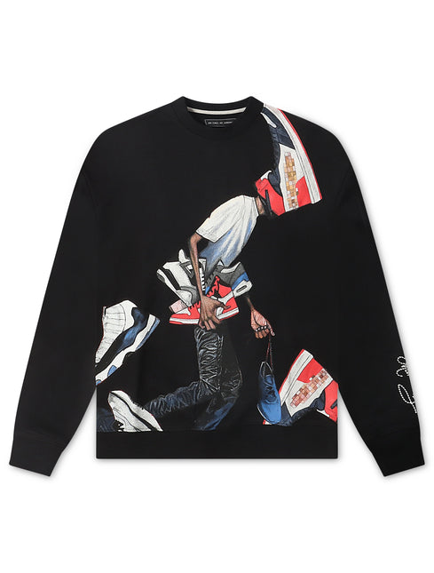 GFA Manassehy Sole Power Sweatshirt - Black