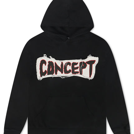 Concept LA Flowers Hoodie - Black