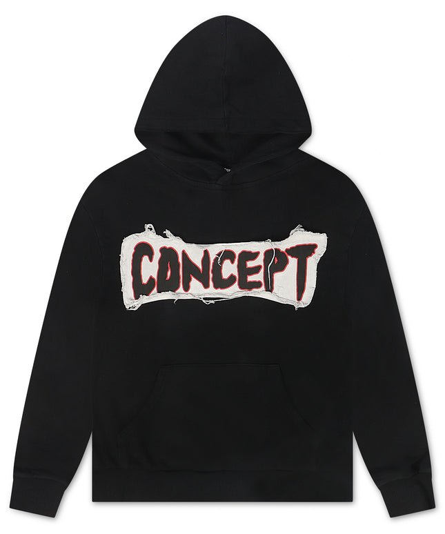 Concept LA Flowers Hoodie - Black