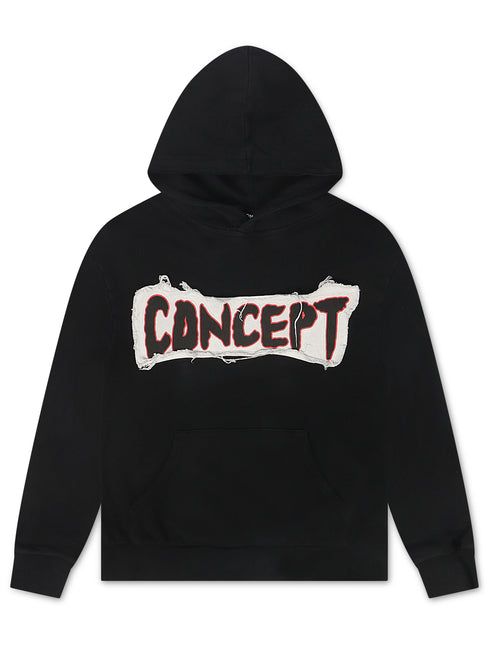 Concept LA Flowers Hoodie - Black