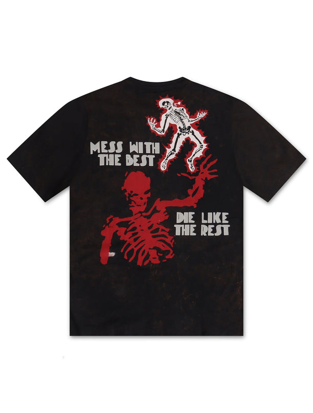 JORDAN CRAIG DIE LIKE THE REST TEE - BLACK JORDAN CRAIG