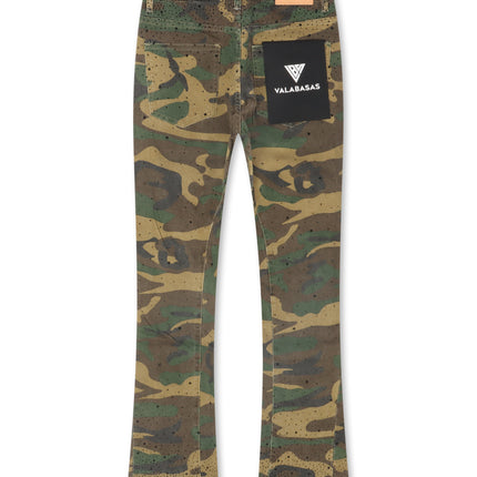 Valabasas Recon Stacked Jeans - Foliage Green