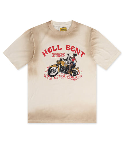 Diet Starts Monday Hell Bent Tee -Antique White